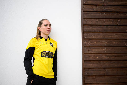 Elin Rubensson blir intervjuad