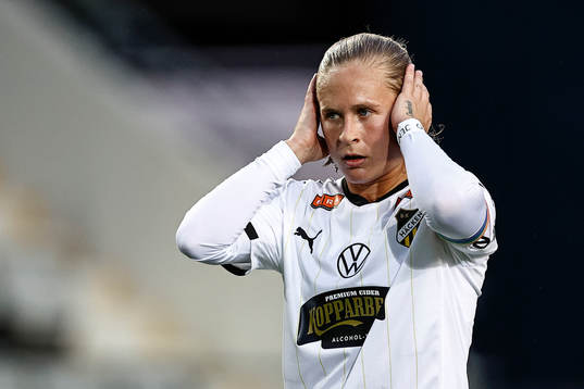 Häckens Filippa Curmark deppar med stöttning av Spaniens
