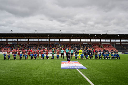 Piteå och FC Rosengårds spelare