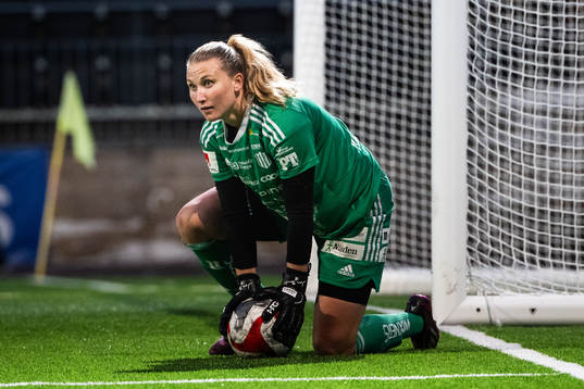 Piteås målvakt Samantha Leshnak Murphy