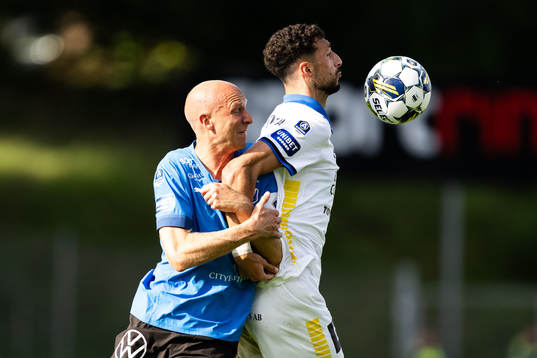 Halmstads Andreas Johansson och Sirius Wessam Abou Ali