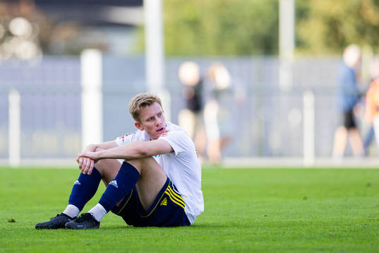 Ängelholms Karl Gunnarsson deppar