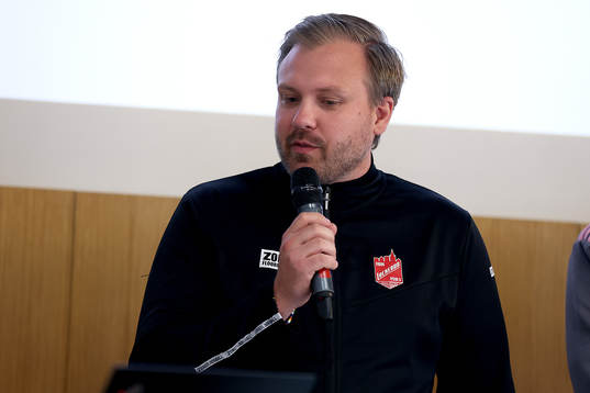 Lockerud Mariestads damtränare Mickael Fredriksson