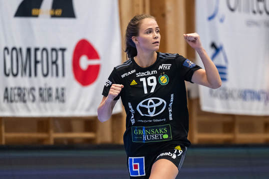 Sävehofs Olivia Mellegård jublar