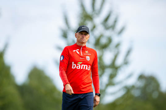 Ståle Solbakken, head coach of the Norwegian national