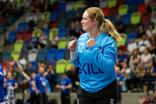 Hallbys Christina Lövgren Hallberg jublar