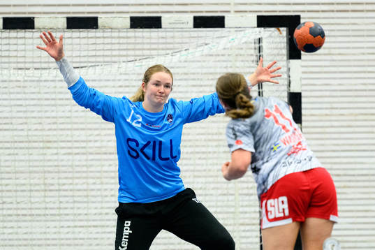 Hallbys målvakt Christina Lövgren Hallberg