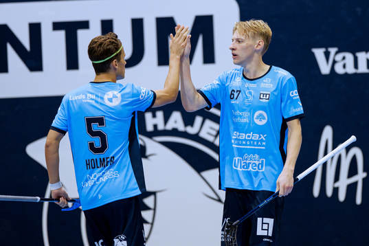 Warbergs Zeb Johnsson jublar