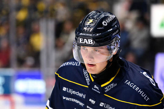 HV71s Kalle Maalahti deppar
