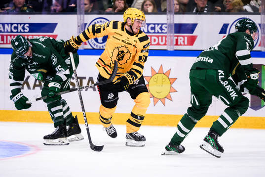 Färjestads Jeremy Salvas Groleau och Skellefteås Max