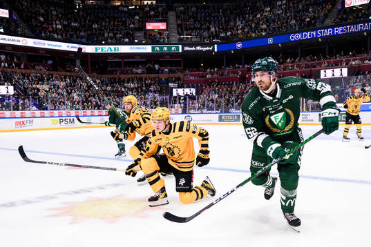 Skellefteås Zeb Forsfjäll och Färjestads August Tornberg