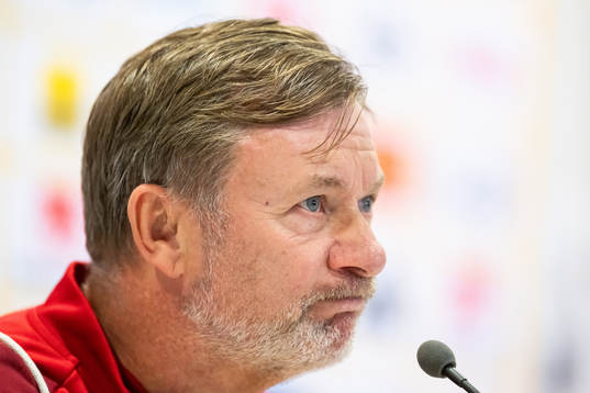 Head coach Peter Gerhardsson