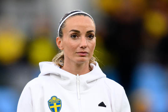 Kosovare Asllani of Sweden at lineup