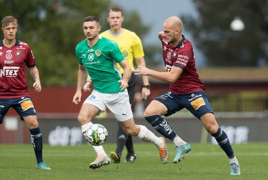 Örgrytes Nicklas Bärkroth och Jönköpings Marko Nikolic