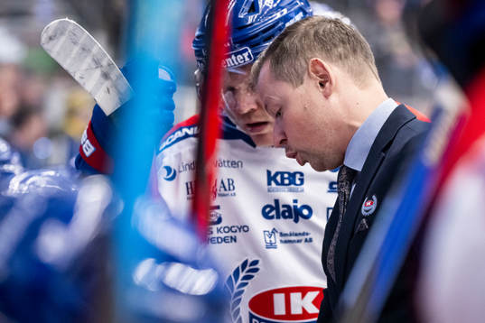 Oskarshamns tränare Martin Filander