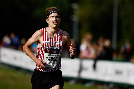 Max Peter Bejmer Hälle IF tvåa i klass Män 15 km
