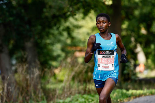 Vinnaren i klass Kvinnor 15 km Lovisa Kissa, The Ugandan