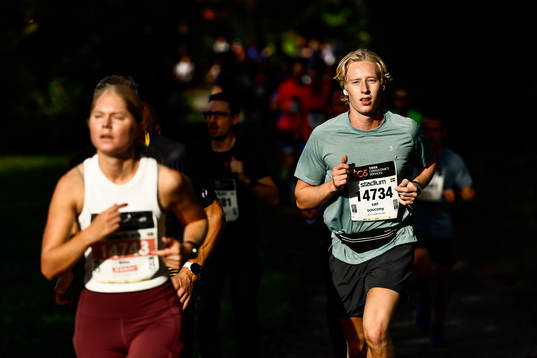 Deltagare i klasserna Män och Kvinnor 15 km