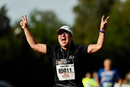 Deltagare i klasserna Kvinnor 15 km