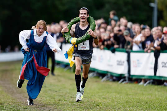 Diego Estrada vinnare i Män 30 km