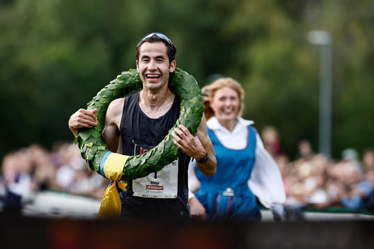 Diego Estrada vinnare i Män 30 km