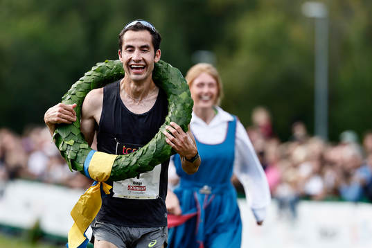 Diego Estrada vinnare i Män 30 km