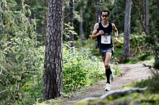 Diego Estrada vinnare i Män 30 km