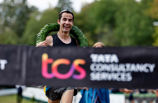 Diego Estrada vinnare i Män 30 km