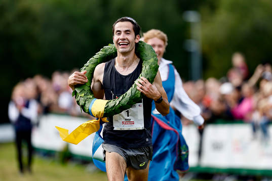 Diego Estrada vinnare i Män 30 km