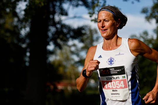 Malin Ewerlöf i klassen K 15 km