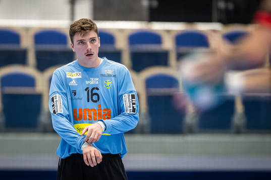 Ystad IFs målvakt Erik Hvenfelt