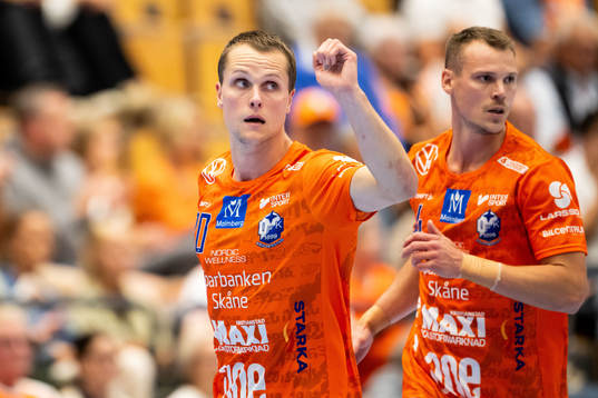 IFK Kristianstads Emil Frend Öfors jublar