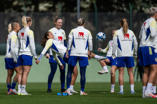 Rosa Kafaji of the Swedish women’s National fotboll team