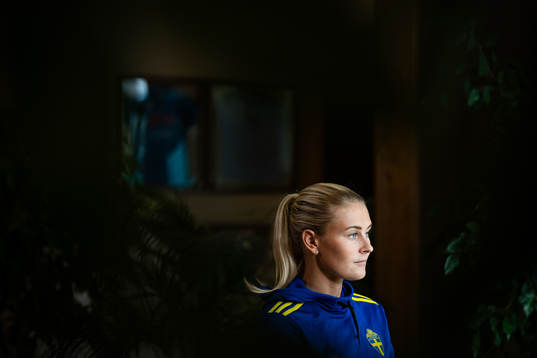 Amanda Nildén of the Swedish women's national football