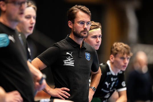 Helsingborgs tränare Emil Lindström