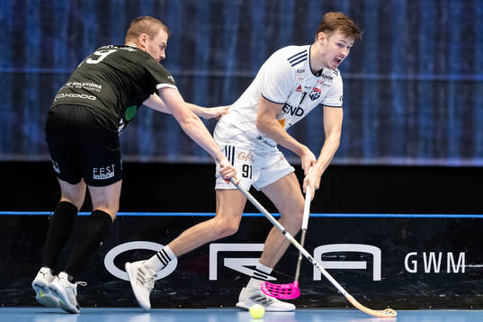 Helsingborgs Linus Bergström och Växjös Marcus Ekengren