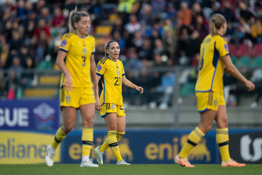 Linda Sembrant and Elin Rubensson of Sweden