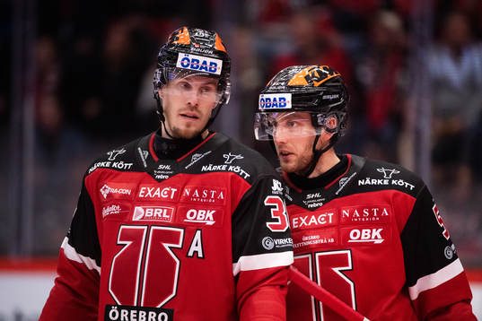 Örebros Emil Larsson och Gustav Backström