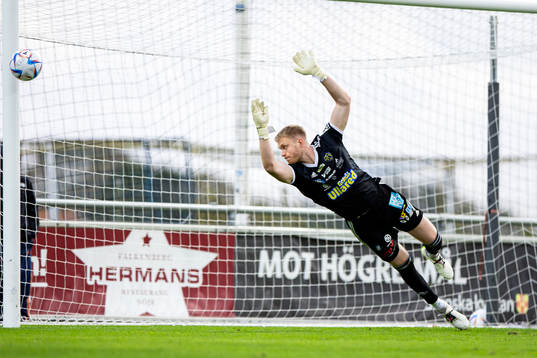 Falkenbergs målvakt Tim Erlandsson