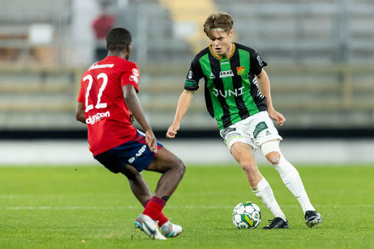 under fotbollsmatchen i Superettan mellan GAIS och Öster