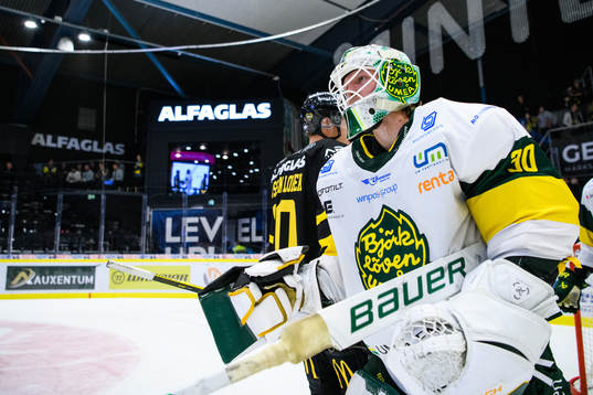 Björklövens målvakt Joona Voutilainen