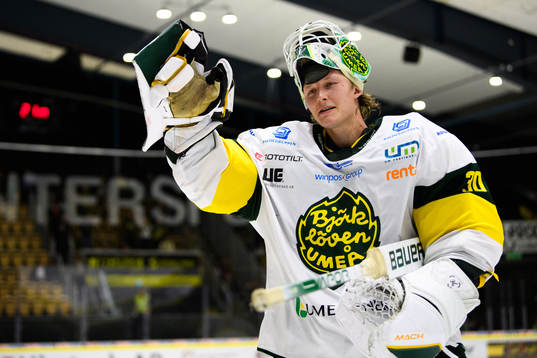 Björklövens målvakt Joona Voutilainen