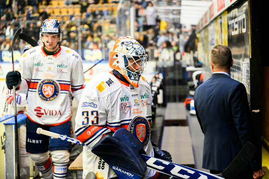 Växjös målvakt Emil Larmi