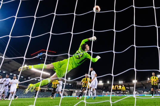 Goalkeeper Andrey Lunev of Qarabag