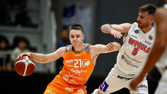 Norrköpings Hugo Bergström och Uppsalas Lukas Friberg
