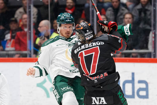 Färjestads Magnus Nygren och Örebros William Wikman