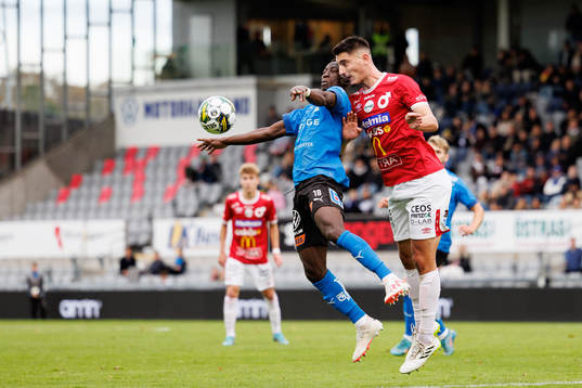 Halmstads Naeem Mohammed Degerfors Seid Korac