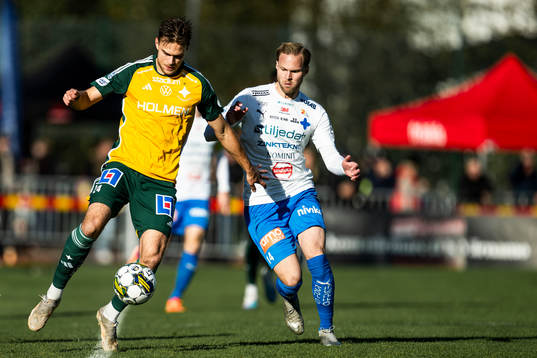 IFK Norrköpings Anton Eriksson och Värnamos Gustav Engvall