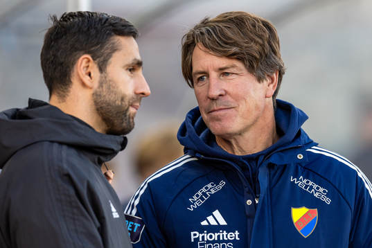 Djurgårdens tränare Thomas Lagerlöf