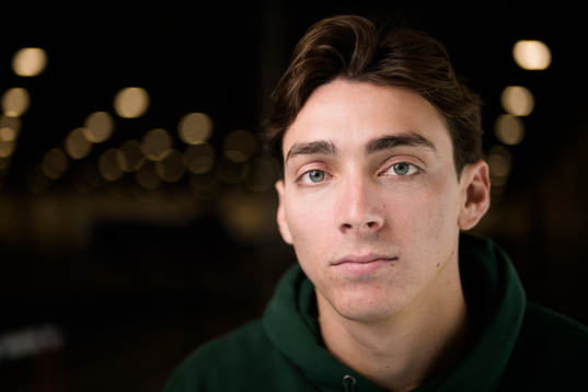 Pole vaulter Armand Duplantis of Sweden poses for a portrait